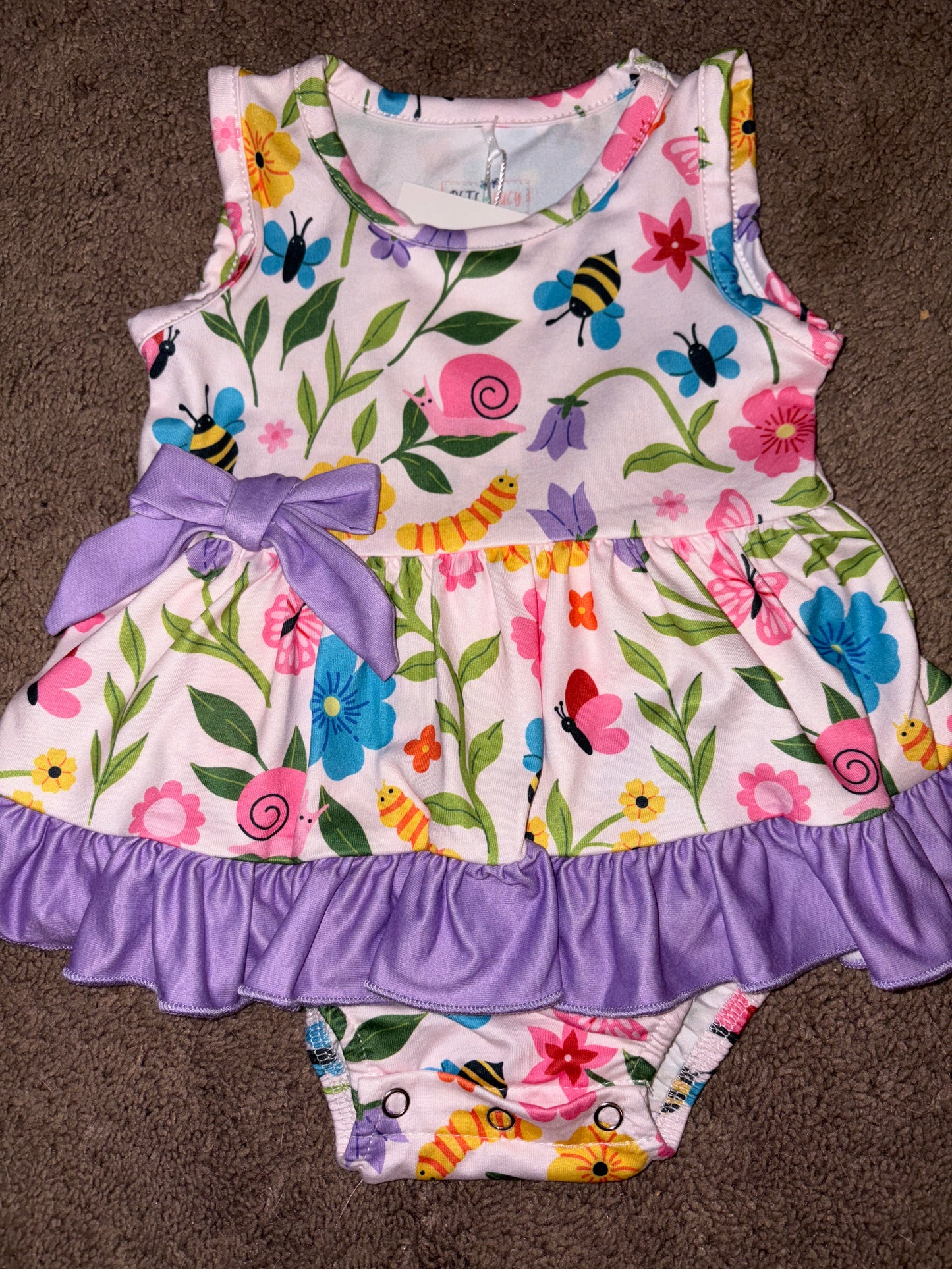 Garden Friends Romper