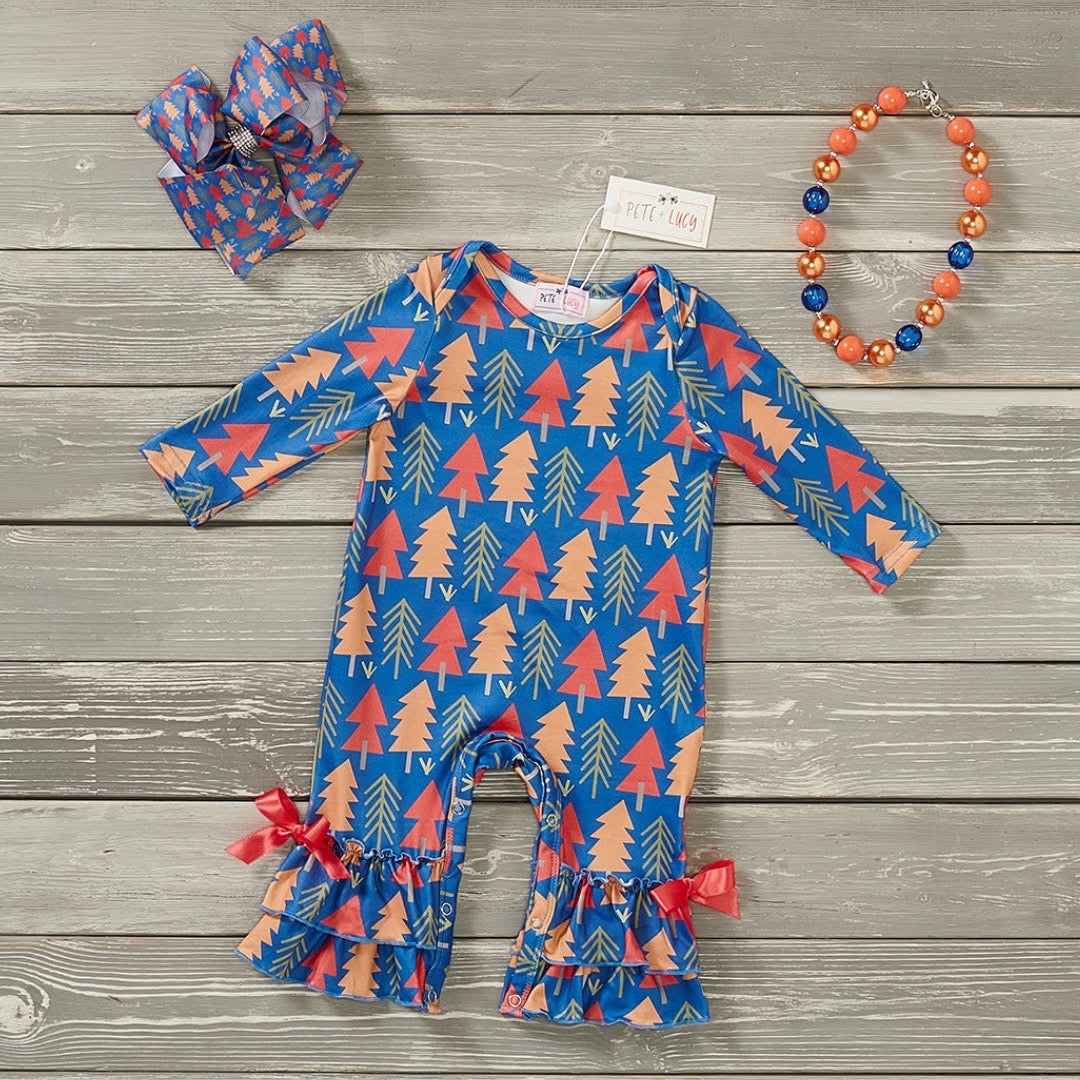 Vacation in Forest Romper