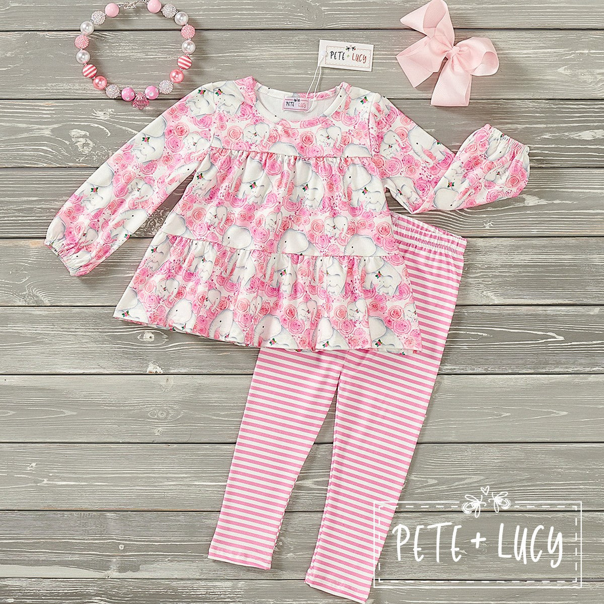 Elephant Rose Pant Set