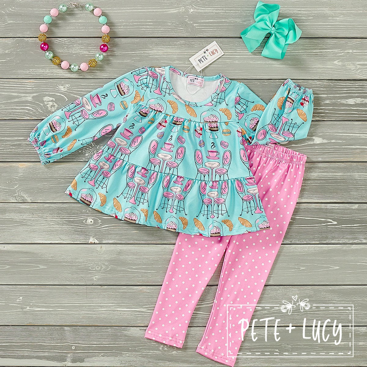 Lunch in Paris Pant Set