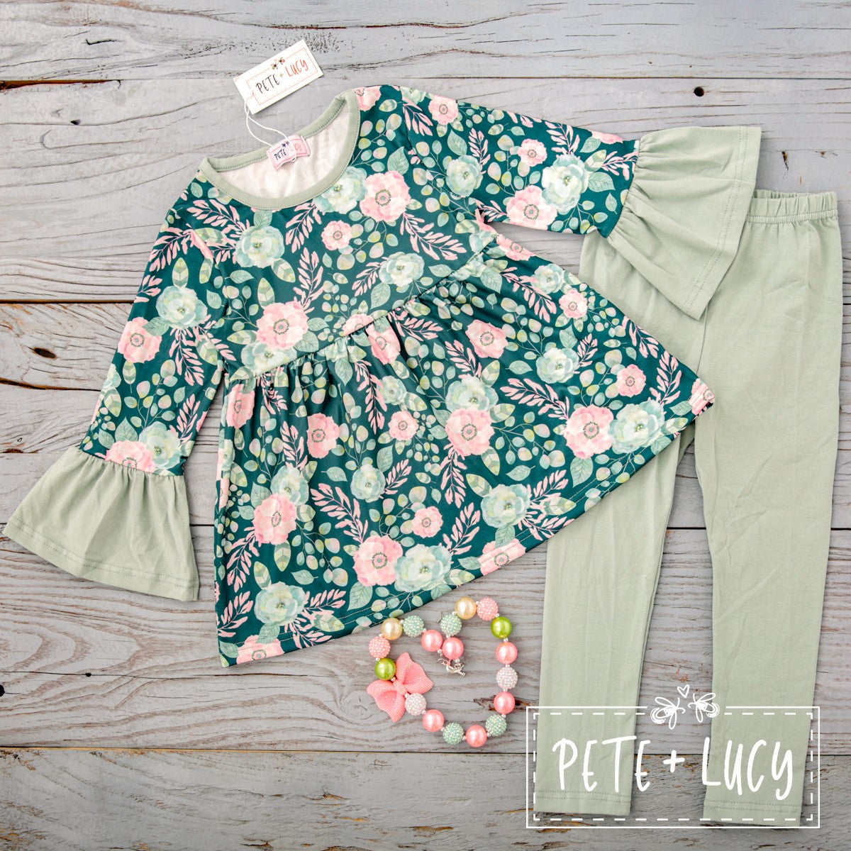 Sweet Emerald Pant Set