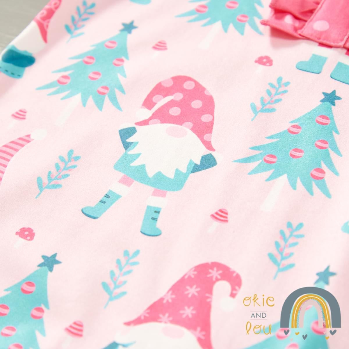 Pink Christmas Romper