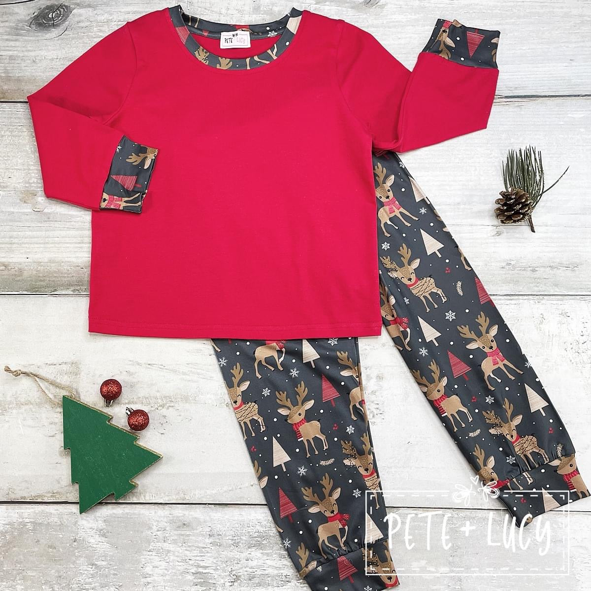 Holiday Lounge Wear Pant set