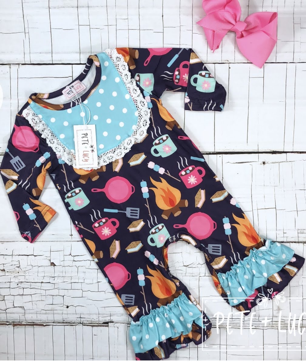Girls Cold Weather Romper