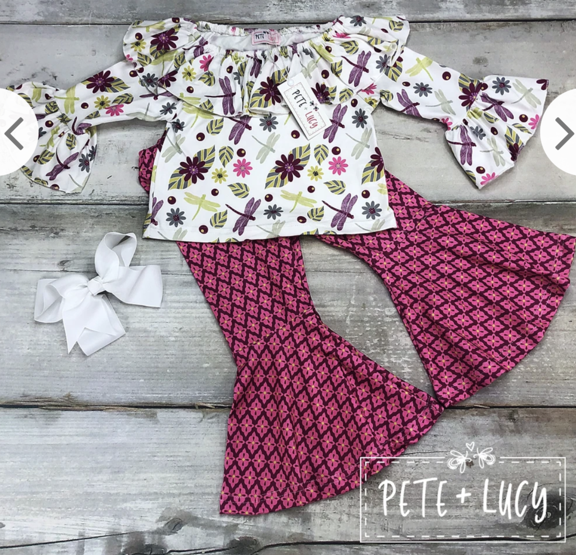 Girls Cold Weather Pants Set