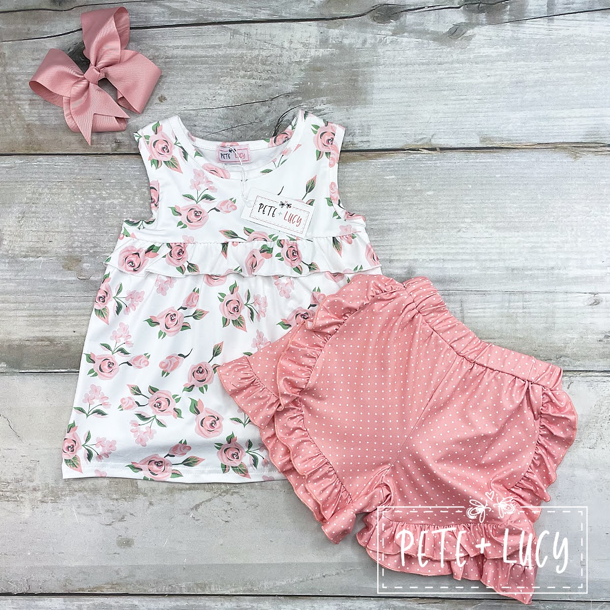 Girls Warm-Weather Short/Capri Sets