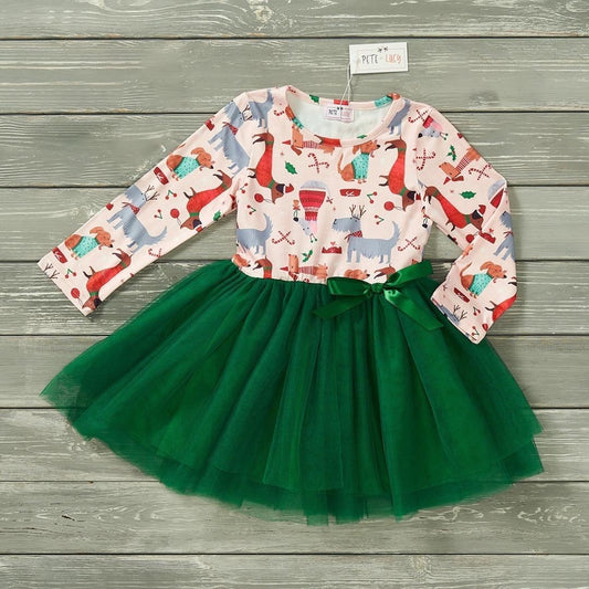 We Woof You Merry Christmas Tulle Dress