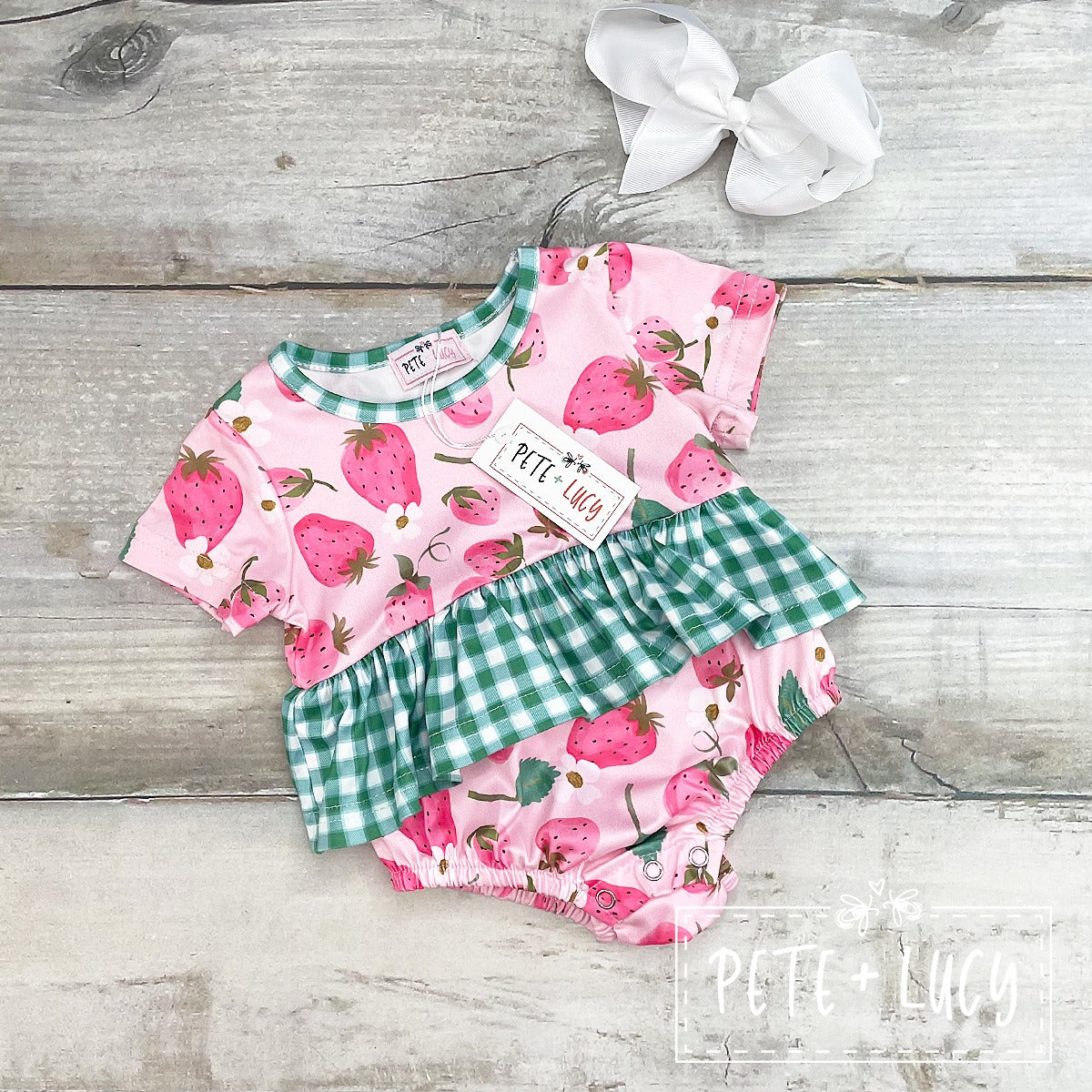 Strawberry Romper