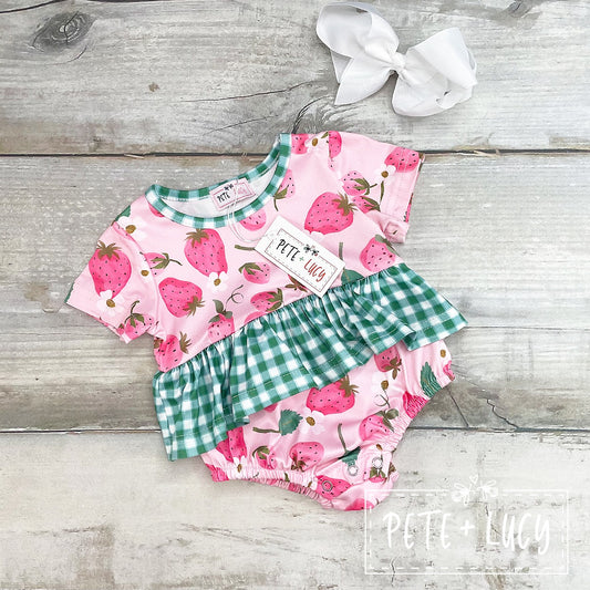 Strawberry Romper