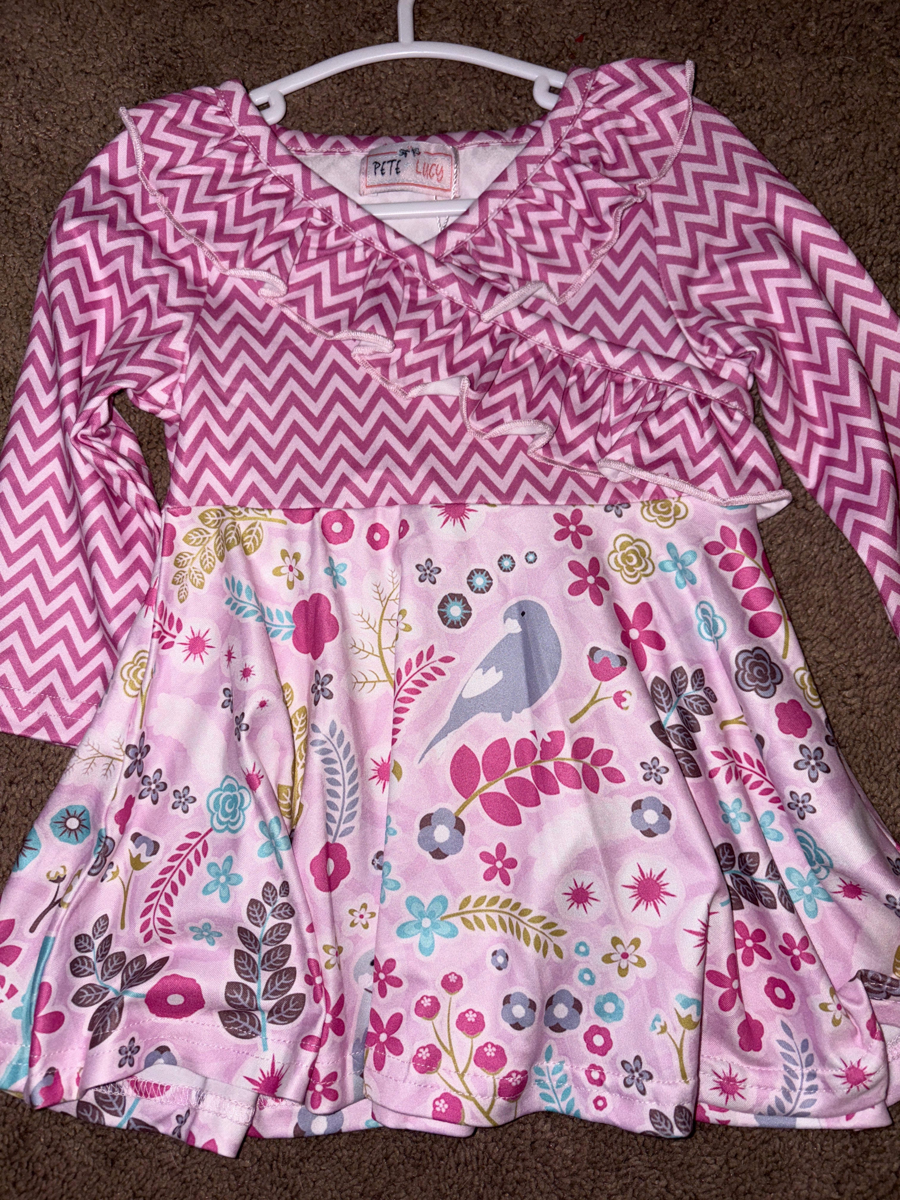 Birdsong blooms dress