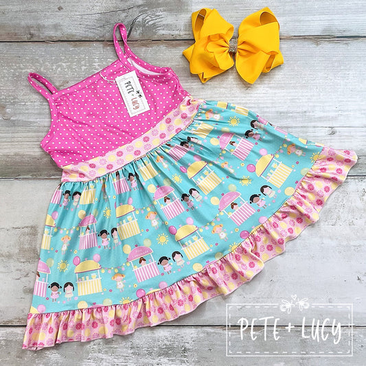 Pink Lemonade Stand Dress