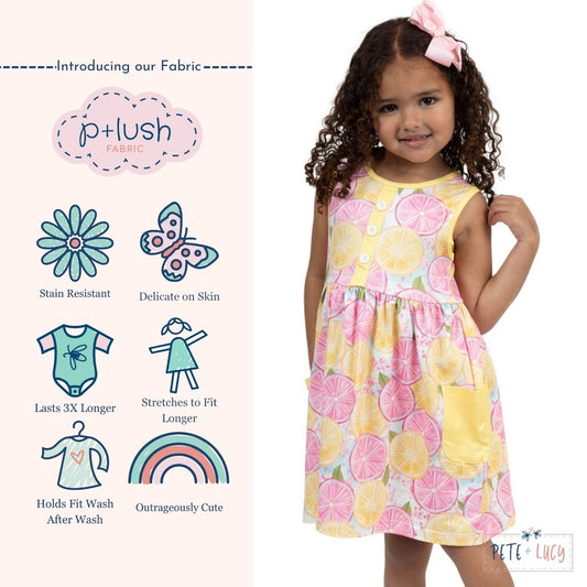 Lemon Burst Dress