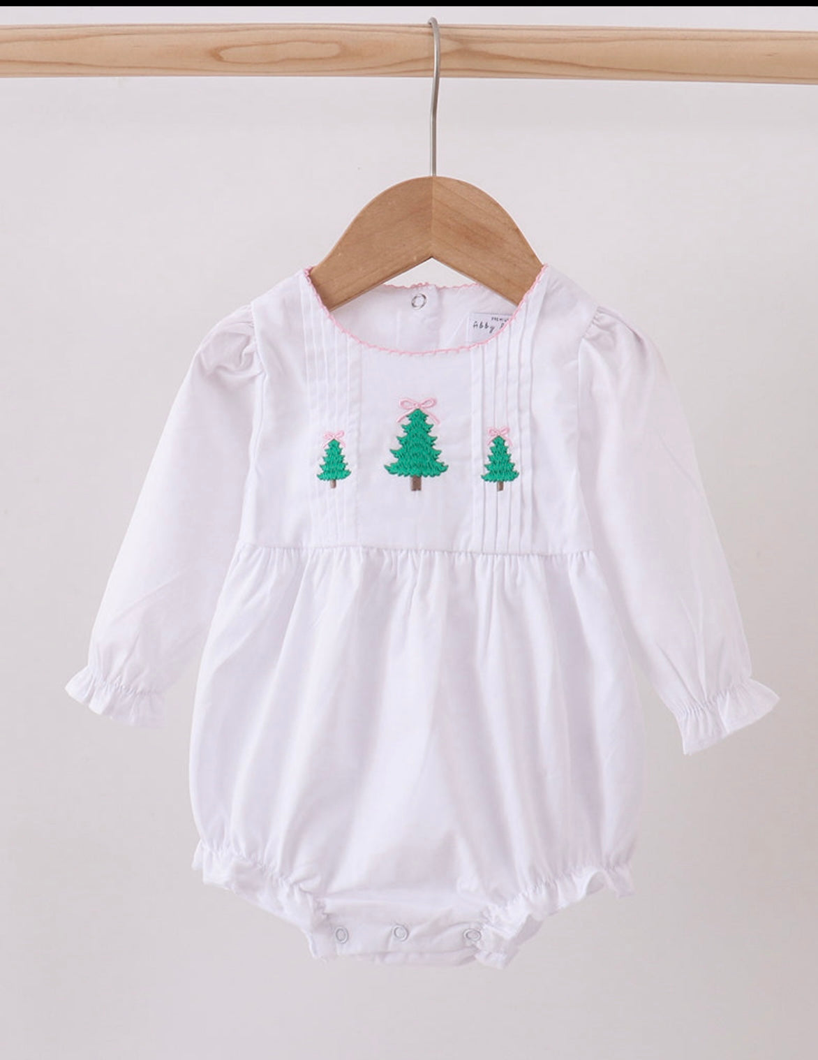 White Christmas Tree Bubble