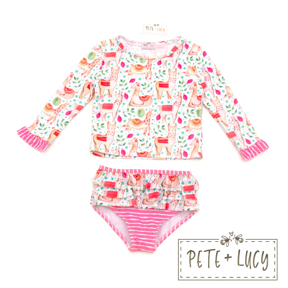 Sweet Llamas- Two-Piece Swimsuit