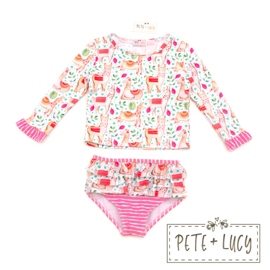 Sweet Llamas- Two-Piece Swimsuit