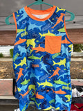 Shark Romper