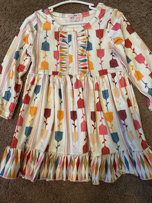Fall Flowers Dress