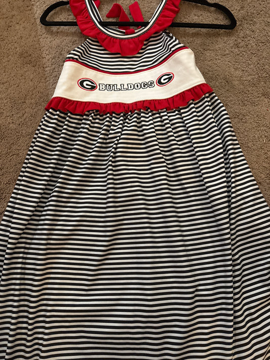 Black Georgia Bulldogs Dress