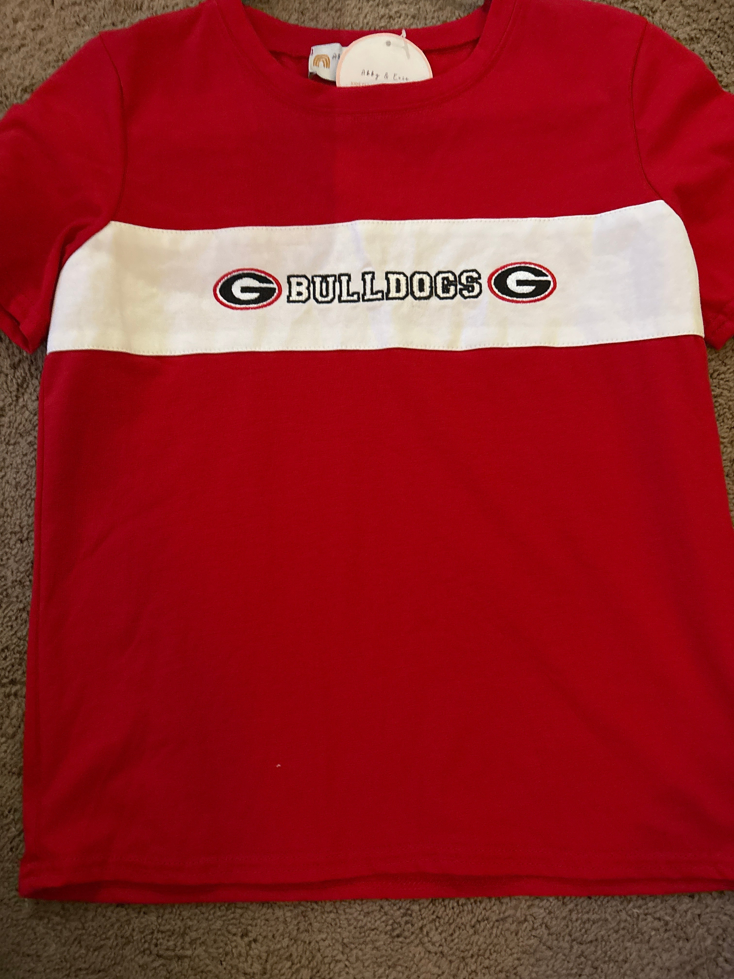 Black Georgia Bulldogs Shirt