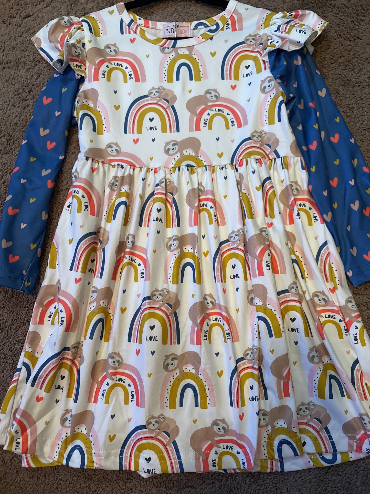 Sloth life dress