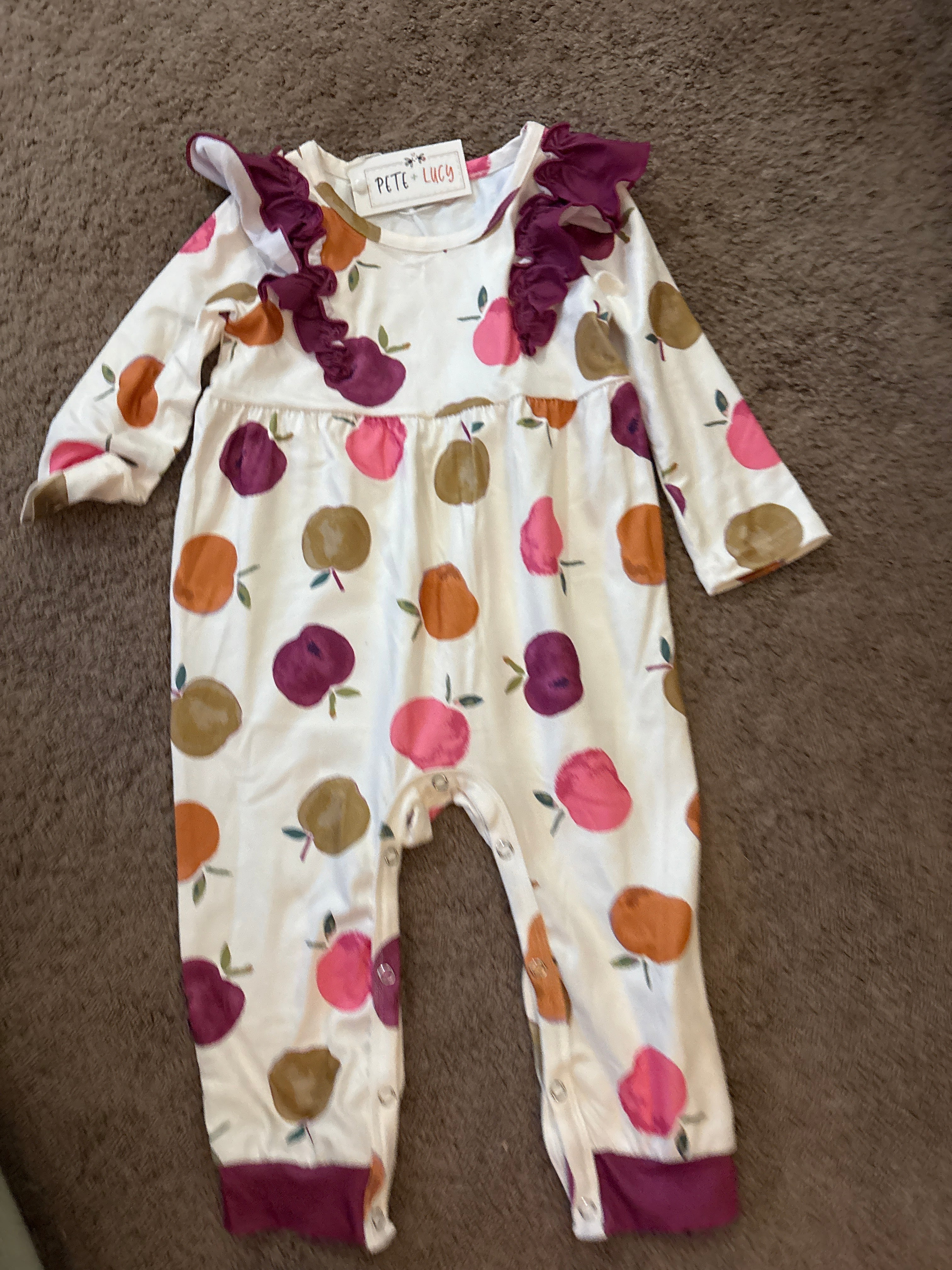 Apple Picking Party Romper