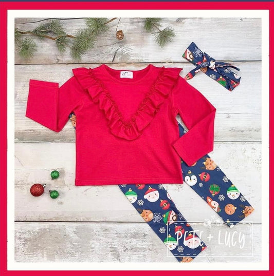 Trim the Tree Pant Set