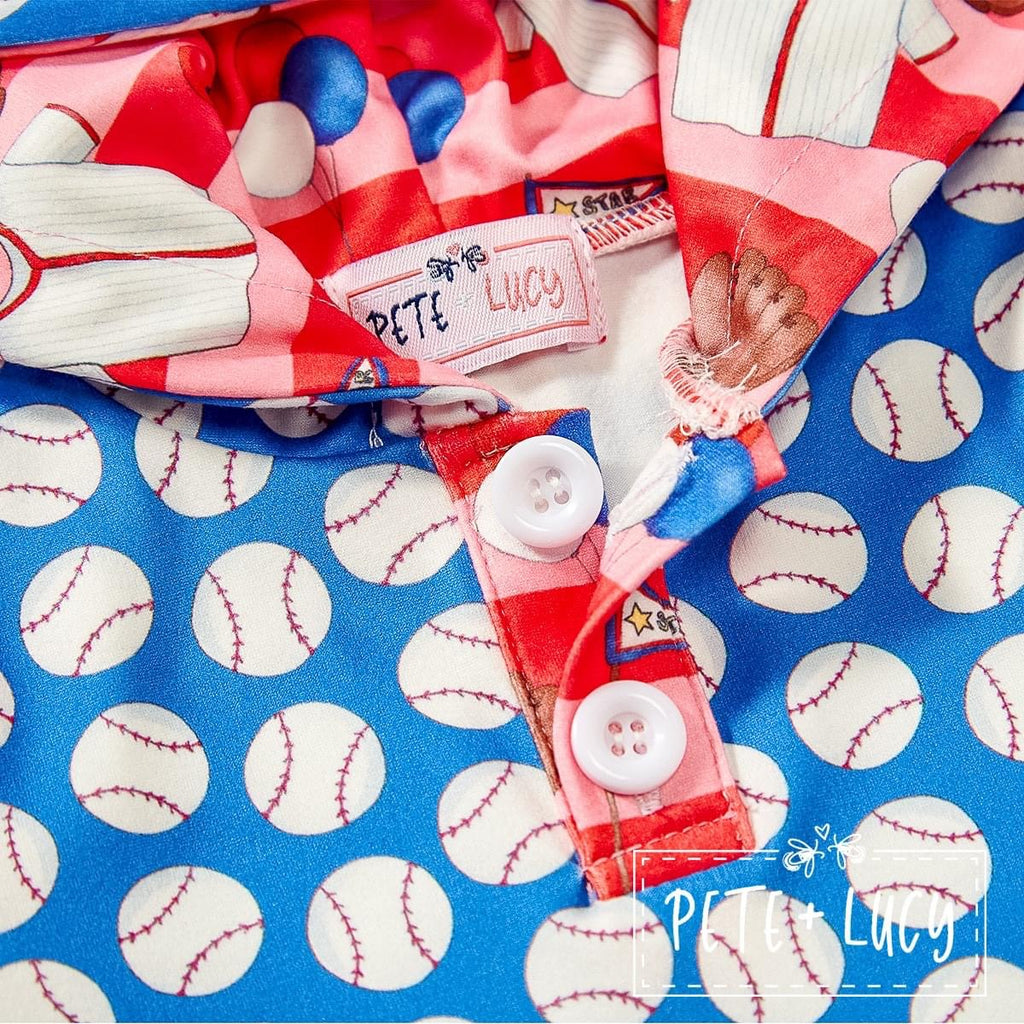 Batter, Batter! Boy Romper