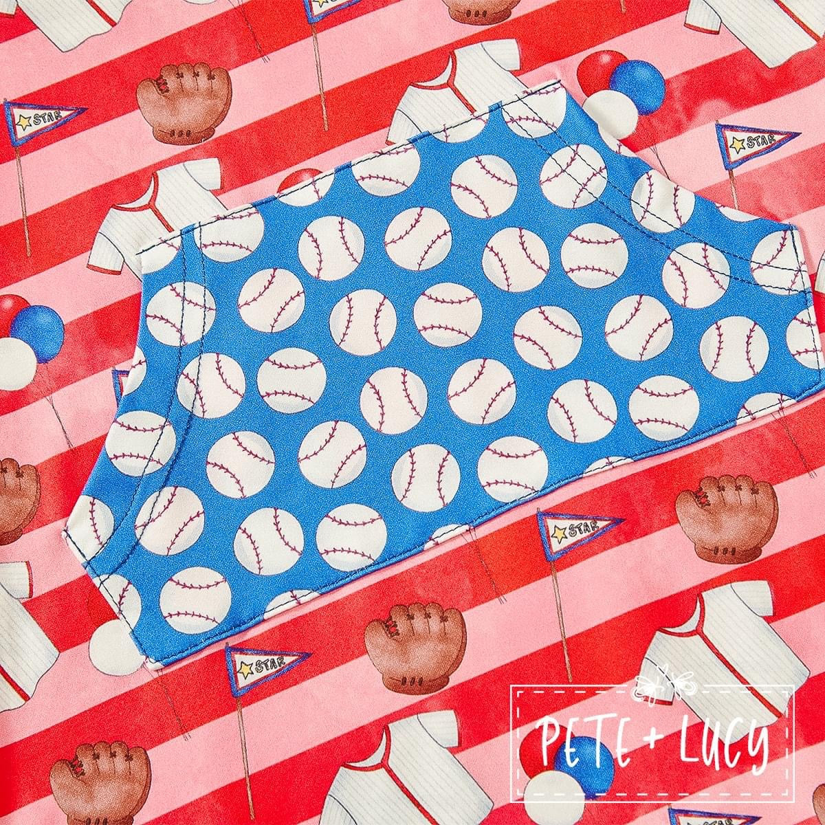 Batter, Batter! Girl Infant Romper