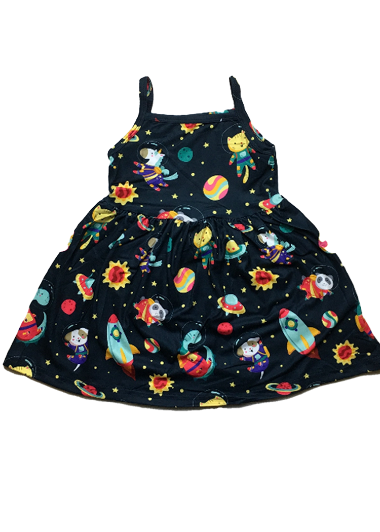 Animal space dress
