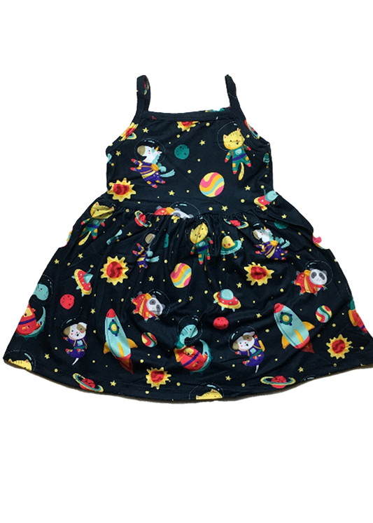 Animal space dress