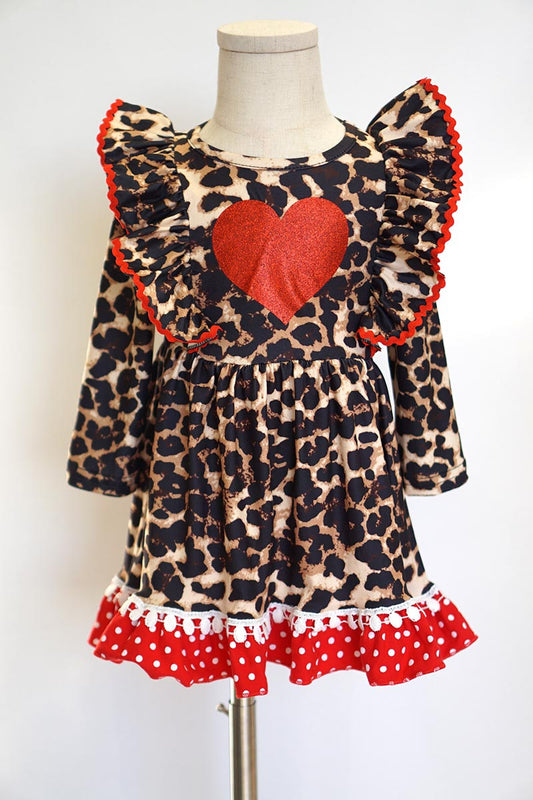 Cheetah Heart Dress