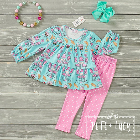 Lunch in Paris Pant Set