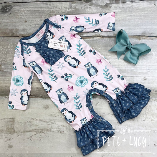 Penguin & Friends Romper