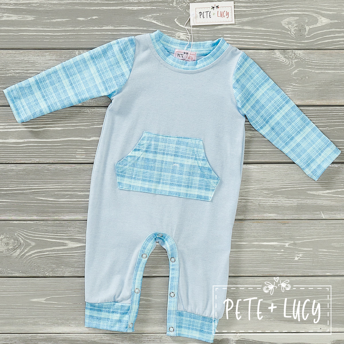Country Denim Boy Romper