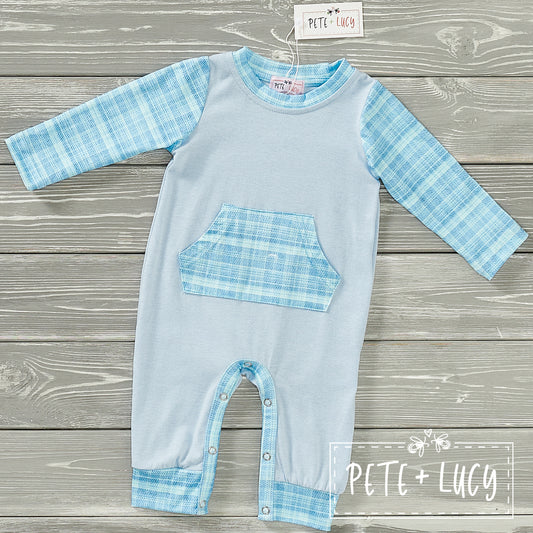Country Denim Boy Romper