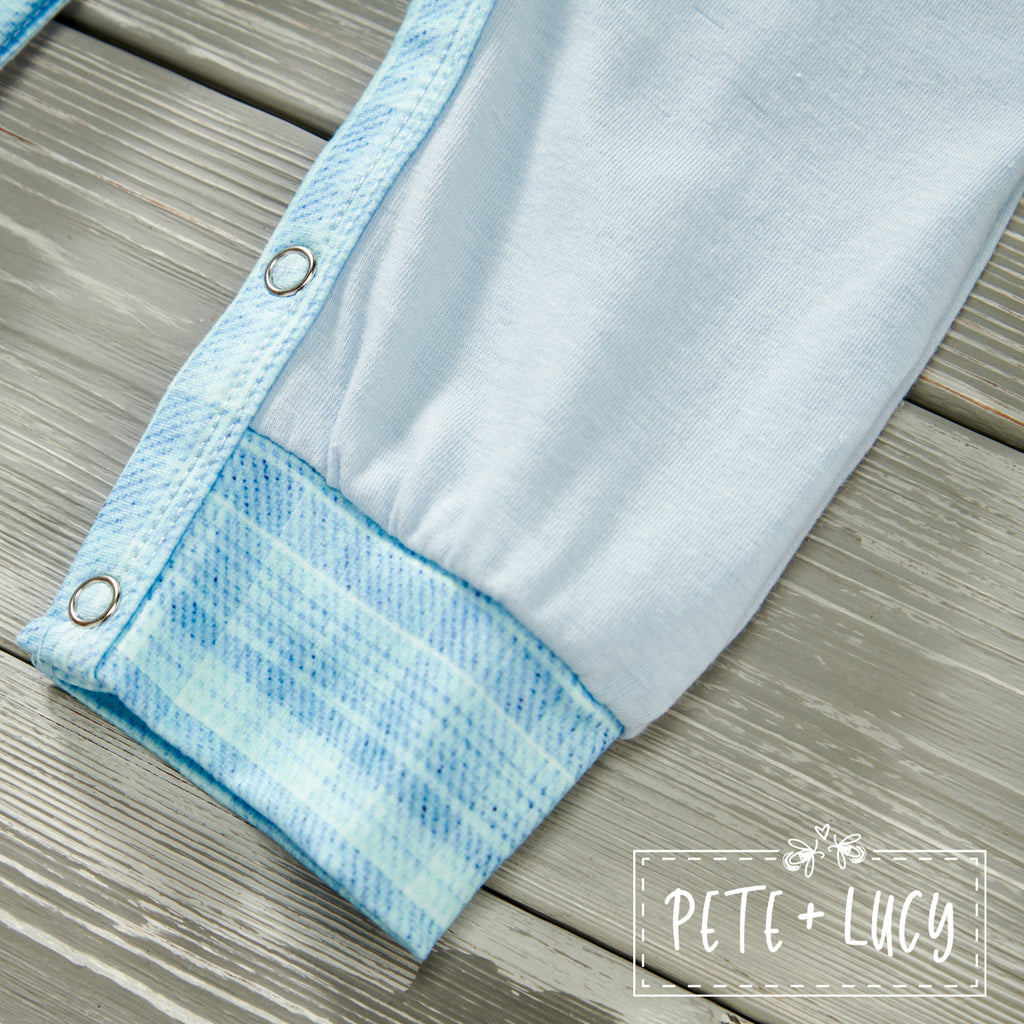 Country Denim Boy Romper