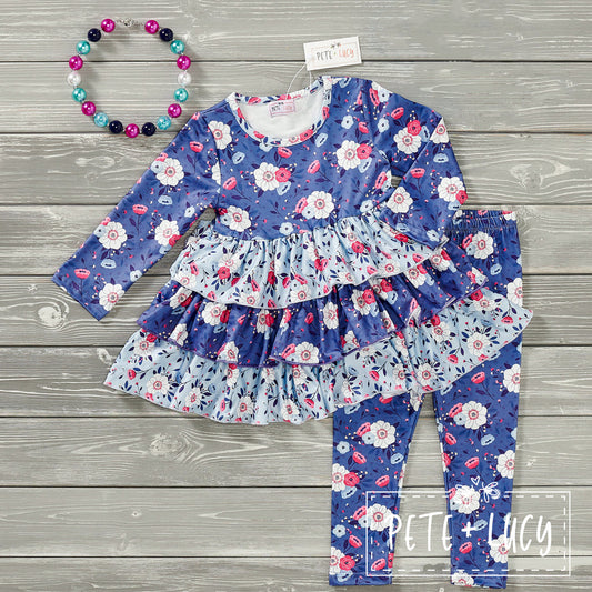 Country Denim Pant Set