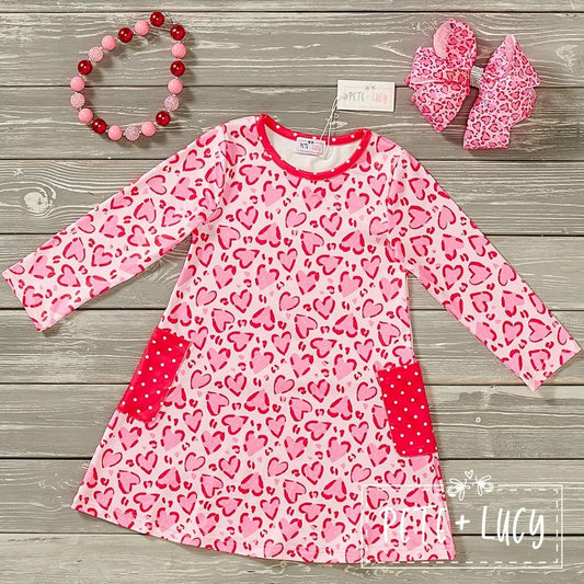 Lovely Leopard Valentines Dress