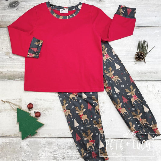 Holiday Lounge Wear Pant set