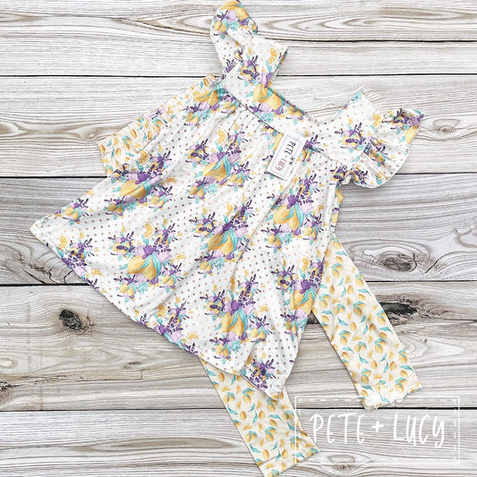 Lemon Garden Pant Set